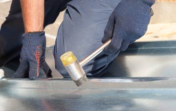Penstrowed metal flat roofing repairs