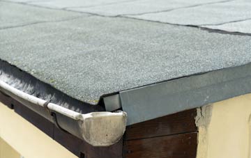 repair or replace Penstrowed flat roofing?